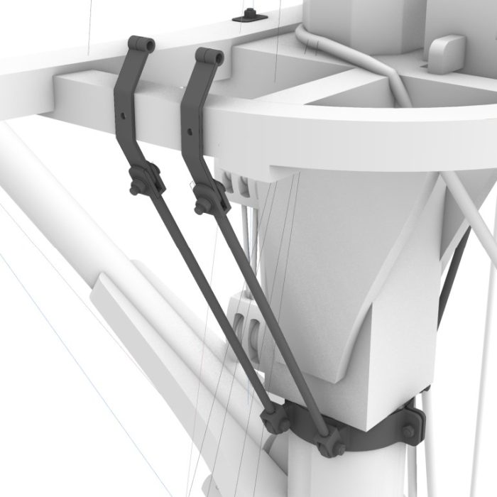 Modélisation 3D noir et blanc